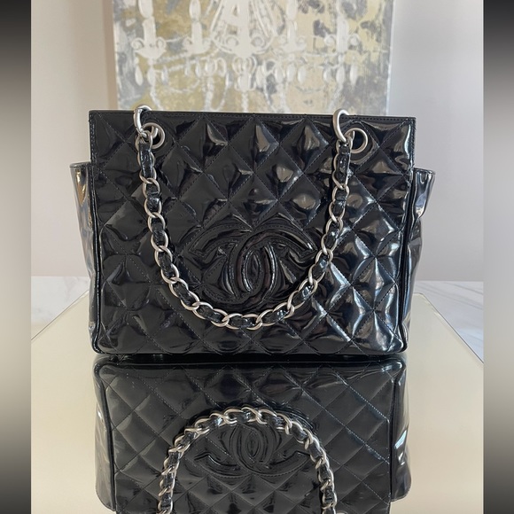 Chanel Vintage Grand Shopping Tote - Picture 4 of 8